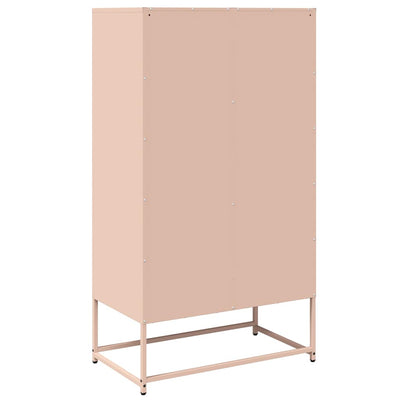 Highboard Pinkki 68x39x123 cm Teräs