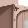 Highboard Pinkki 68x39x123 cm Teräs