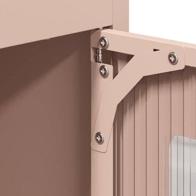 Highboard Pinkki 68x39x123 cm Teräs
