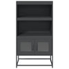 Highboard Antrasiitti 68x39x123 cm terästä
