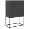 Highboard Musta 68x39x107 cm Teräs