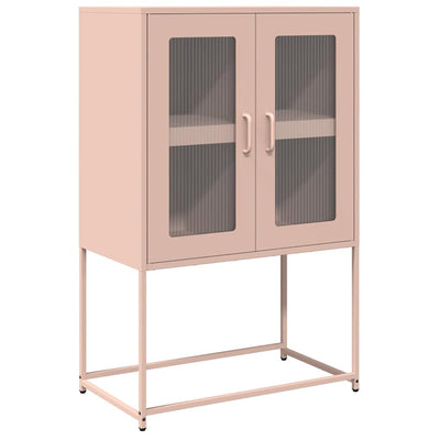 Highboard Pinkki 68x39x107 cm Teräs