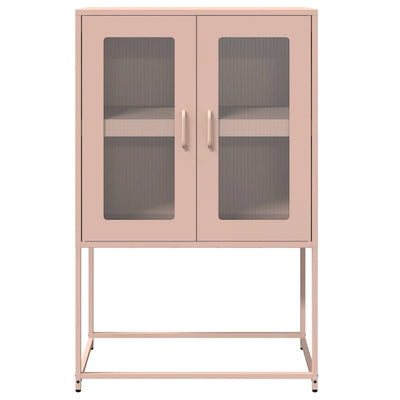Highboard Pinkki 68x39x107 cm Teräs