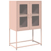 Pinkki highboard Neagin 68x39x107cm (teräs)