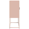 Pinkki highboard Neagin 68x39x107cm (teräs)