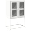 Highboard Valkoinen 68x39x107 cm Teräs