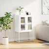 Highboard Valkoinen 68x39x107 cm Teräs