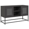 TV-taso musta 100,5x39x60,5 cm teräs