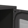 TV-taso musta 100,5x39x60,5 cm teräs