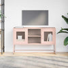 TV-taso pinkki 100,5x39x60,5 cm teräs