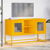 TV-taso sinapinkeltainen 100,5x39x60,5 cm teräs