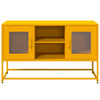 TV-taso sinapinkeltainen 100,5x39x60,5 cm teräs