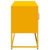 TV-taso sinapinkeltainen 100,5x39x60,5 cm teräs