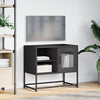 TV-taso musta 68x39x60,5 cm teräs
