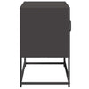 TV-taso musta 68x39x60,5 cm teräs