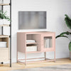 TV-taso pinkki 68x39x60,5 cm teräs