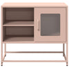 TV-taso pinkki 68x39x60,5 cm teräs