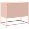 TV-taso pinkki 68x39x60,5 cm teräs