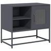 TV-taso antrasiitti 68x39x60,5 cm teräs