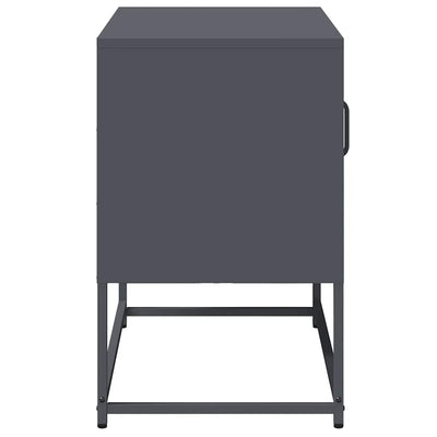 TV-taso antrasiitti 68x39x60,5 cm teräs