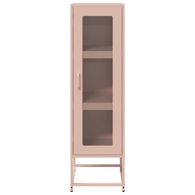 Highboard Pinkki 36x39x123 cm Kylmävalssattu teräs