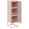 Highboard Pinkki 36x39x123 cm Kylmävalssattu teräs