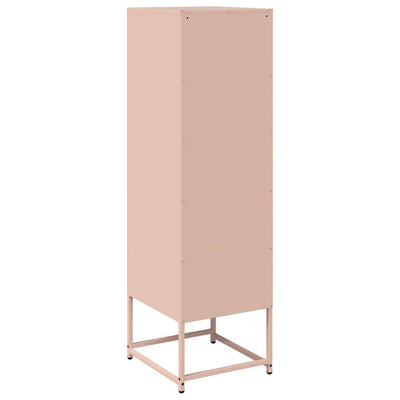 Highboard Pinkki 36x39x123 cm Kylmävalssattu teräs