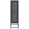 Highboard Antrasiitti 36x39x123 cm Kylmävalssattu teräs