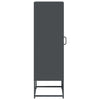 Highboard Antrasiitti 36x39x123 cm Kylmävalssattu teräs