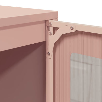 Senkki pinkki 100,5x39x107 cm kylmävalssattu teräs