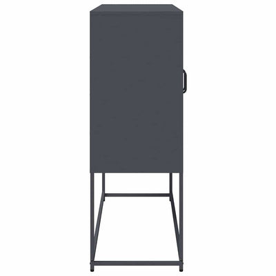 Senkki antrasiitti 100,5x39x107 cm kylmävalssattu teräs