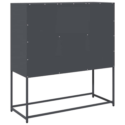 Senkki antrasiitti 100,5x39x107 cm kylmävalssattu teräs