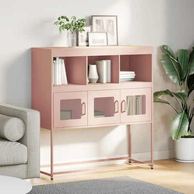 Senkki pinkki 100,5x39x107 cm kylmävalssattu teräs