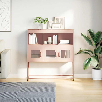 Senkki pinkki 100,5x39x107 cm kylmävalssattu teräs
