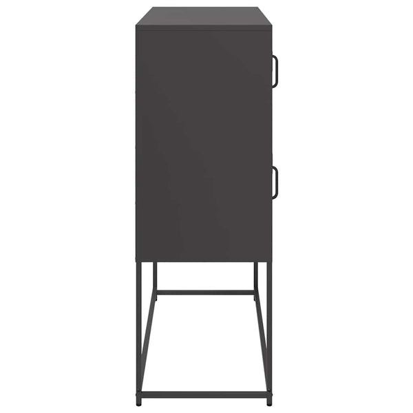 Musta senkki Labau 100,5x39x107cm (kylmävalssattu teräs)