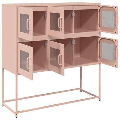 Senkki pinkki 100,5x39x107 cm kylmävalssattu teräs