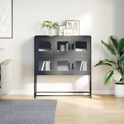 Senkki antrasiitti 100,5x39x107 cm kylmävalssattu teräs