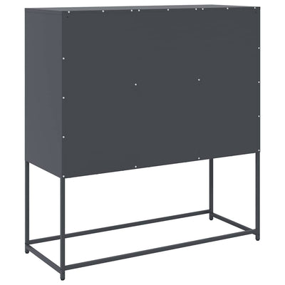 Senkki antrasiitti 100,5x39x107 cm kylmävalssattu teräs