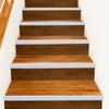 Porrasaskelmien reunalistat 10 kpl Hopea 67 x 3 x 2 cm Alumiini