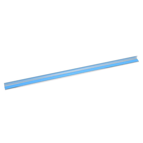 Porrasaskelmien reunalistat 10 kpl Hopea 67 x 3 x 2 cm Alumiini