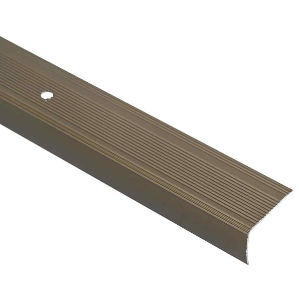 Porrasaskelmien reunalistat 30 kpl Ruskea 67 x 3.5 x 3 cm