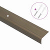 Porrasaskelmien reunalistat 30 kpl Ruskea 67 x 3.5 x 3 cm