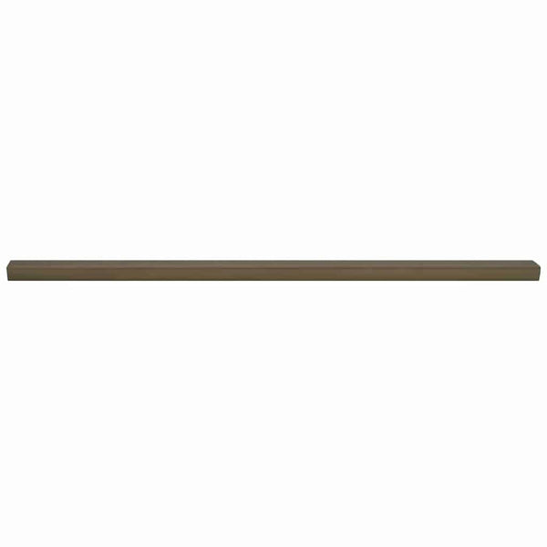 Porrasaskelmien reunalistat 30 kpl Ruskea 67 x 3.5 x 3 cm