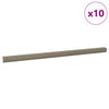 Porrasaskelmien reunalistat 10 kpl Samppanja 67 x 3.5 x 3 cm