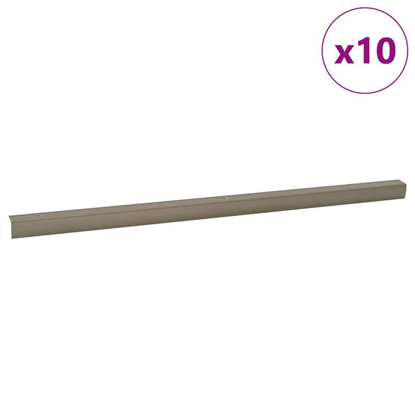 Porrasaskelmien reunalistat 10 kpl Samppanja 67 x 3.5 x 3 cm