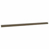 Porrasaskelmien reunalistat 10 kpl Ruskea 67 x 3 x 2 cm