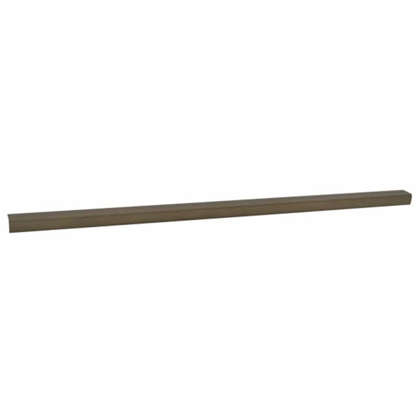 Porrasaskelmien reunalistat 10 kpl Ruskea 67 x 3 x 2 cm
