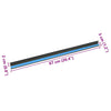 Porrasaskelmien reunalistat 10 kpl Samppanja 67 x 3 x 2 cm