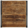 sohvapöytä 100x100x35 cm massiivi karkea puu mango