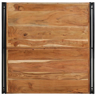 Sohvapöytä Taluta 100x100x35cm (massiivipuu akaasia)